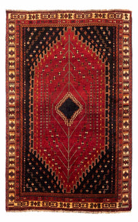 Perser Rug - Nomadic - 257 x 157 cm - dark red