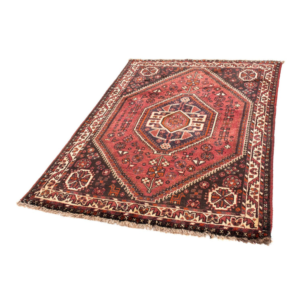Perser Rug - Nomadic - 164 x 118 cm - dark red