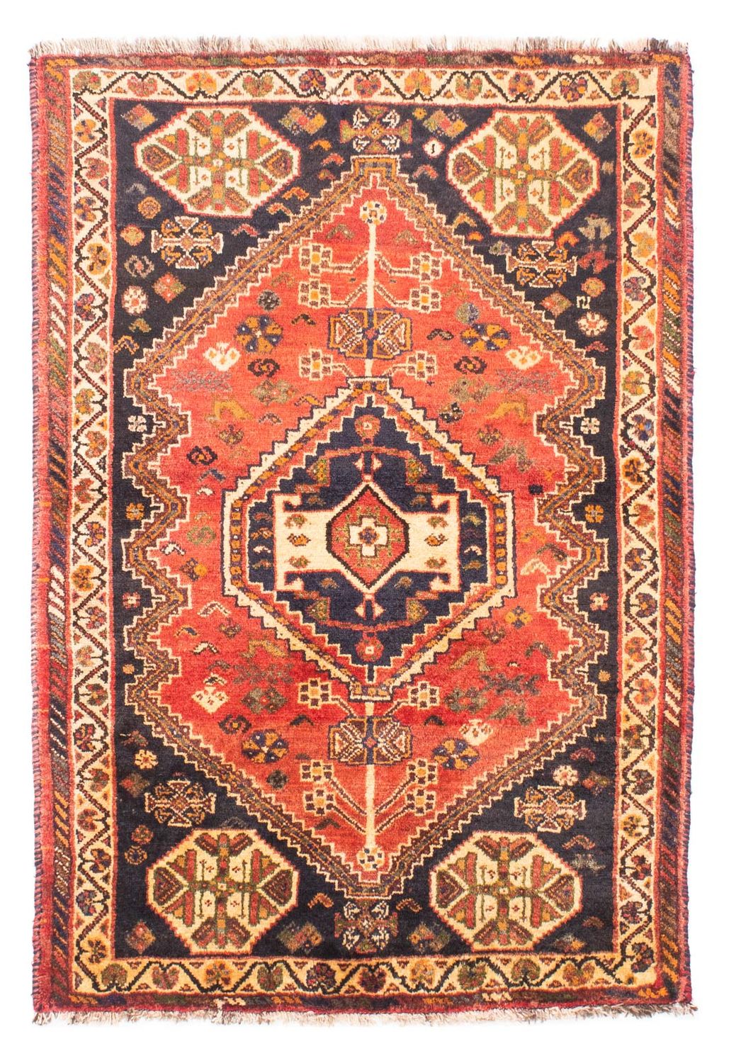 Perser Rug - Nomadic - 155 x 105 cm - light red