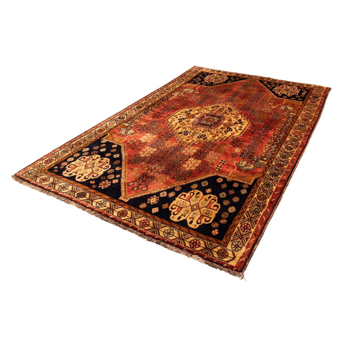 Perser Rug - Nomadic - 260 x 161 cm - light red