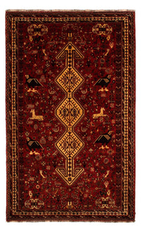 Perser Rug - Nomadic - 298 x 178 cm - dark red