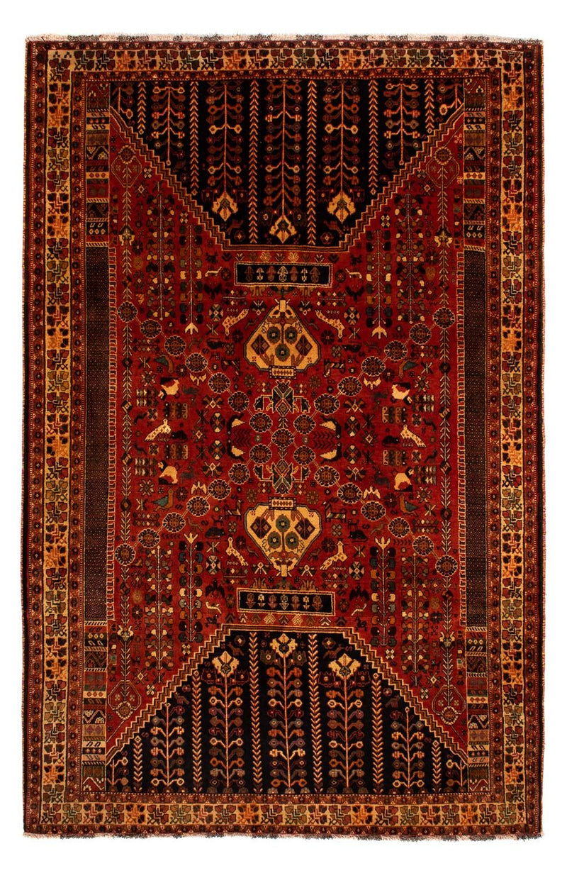 Perser Rug - Nomadic - 304 x 204 cm - dark red