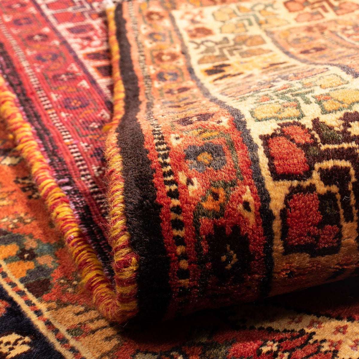 Perser Rug - Nomadic - 304 x 204 cm - dark red