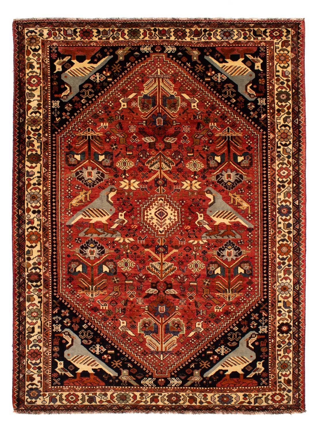 Perser Rug - Nomadic - 304 x 212 cm - dark red