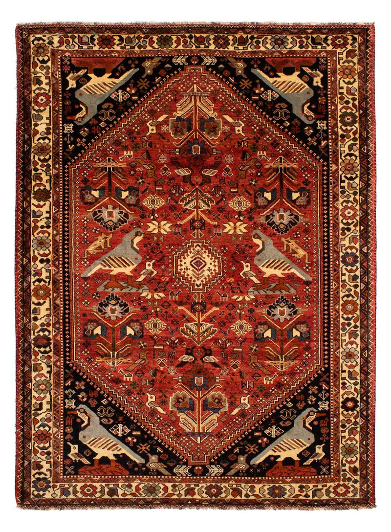 Perser Rug - Nomadic - 304 x 212 cm - dark red