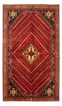 Perser Rug - Nomadic - 251 x 154 cm - dark red