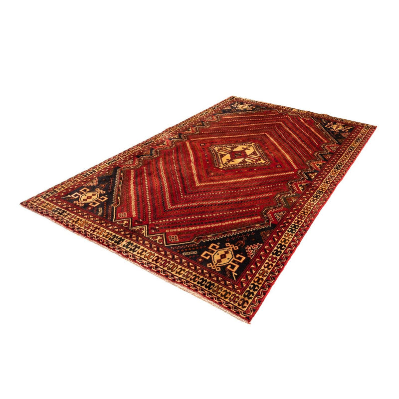 Perser Rug - Nomadic - 251 x 154 cm - dark red