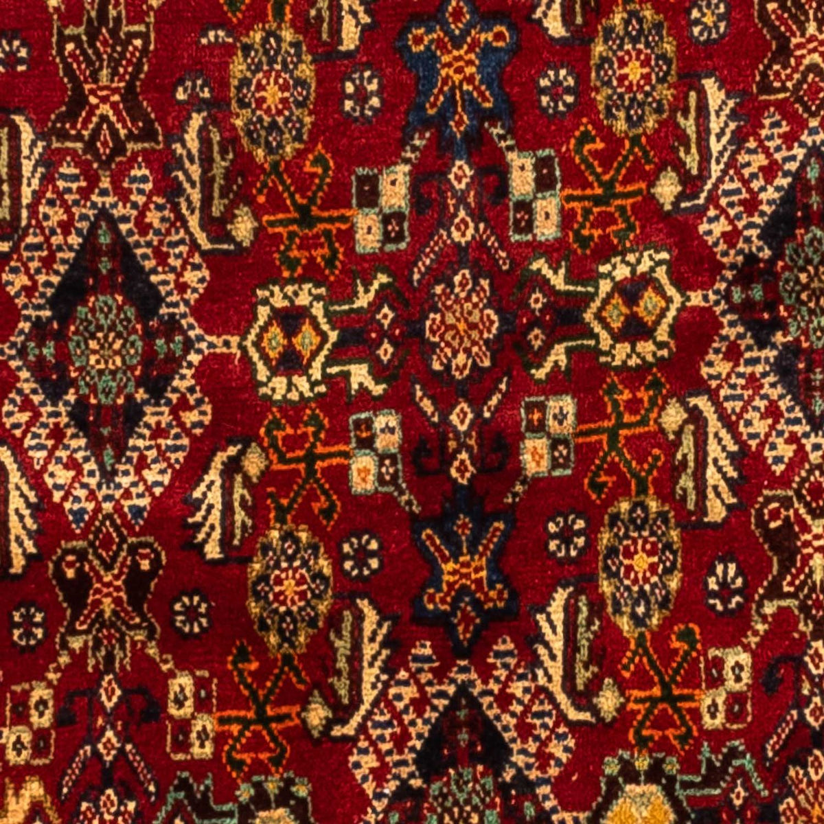 Perser Rug - Nomadic - 240 x 152 cm - red