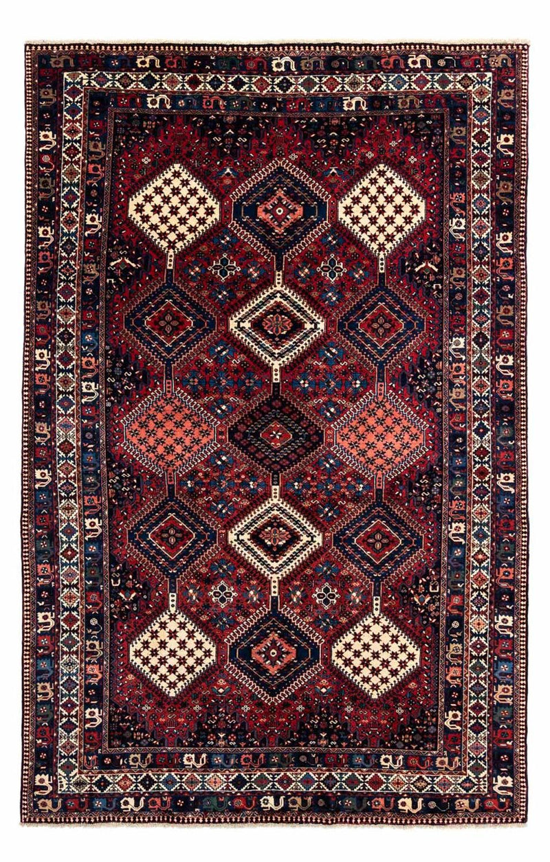 Perser Rug - Nomadic - 300 x 202 cm - dark red