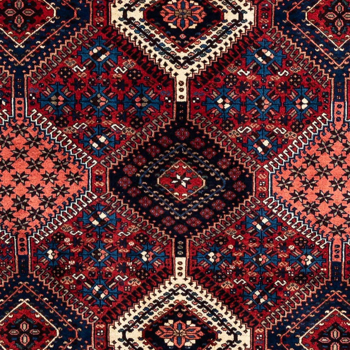 Perser Rug - Nomadic - 300 x 202 cm - dark red
