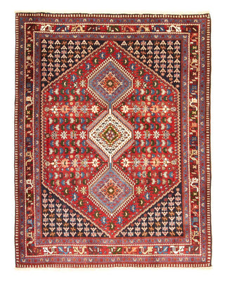 Perser Rug - Nomadic - 200 x 159 cm - red