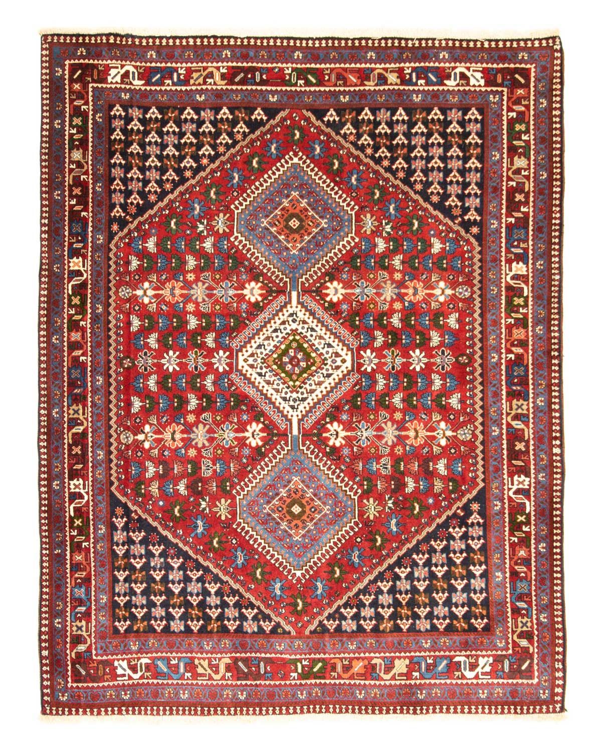 Perser Rug - Nomadic - 200 x 159 cm - red
