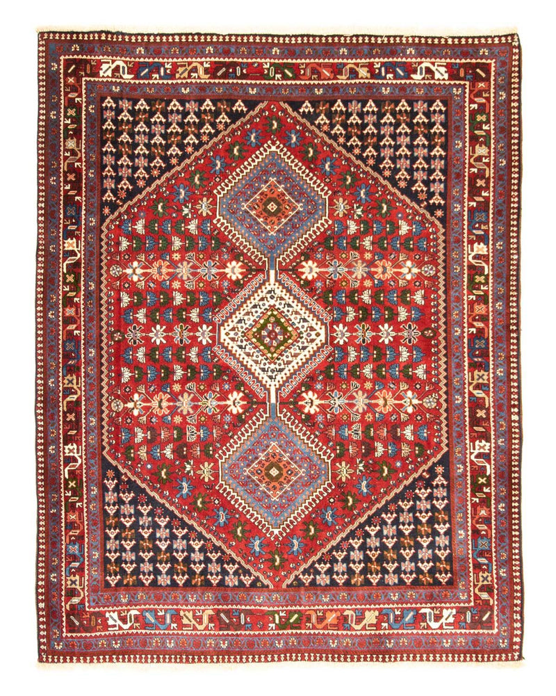 Perser Rug - Nomadic - 200 x 159 cm - red