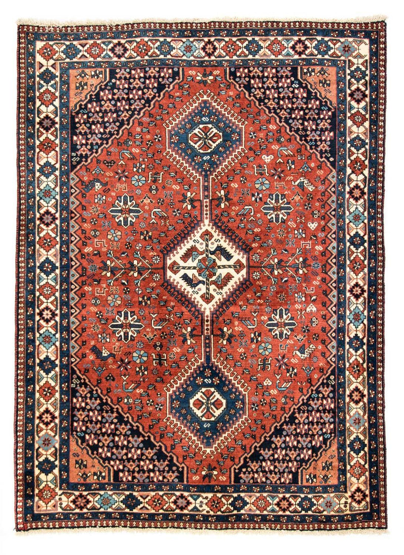 Perser Rug - Nomadic - 195 x 145 cm - red