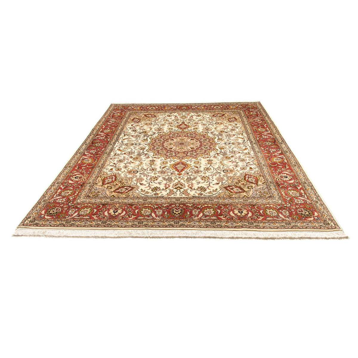 Perser Rug - Tabriz - Royal - 250 x 198 cm - beige