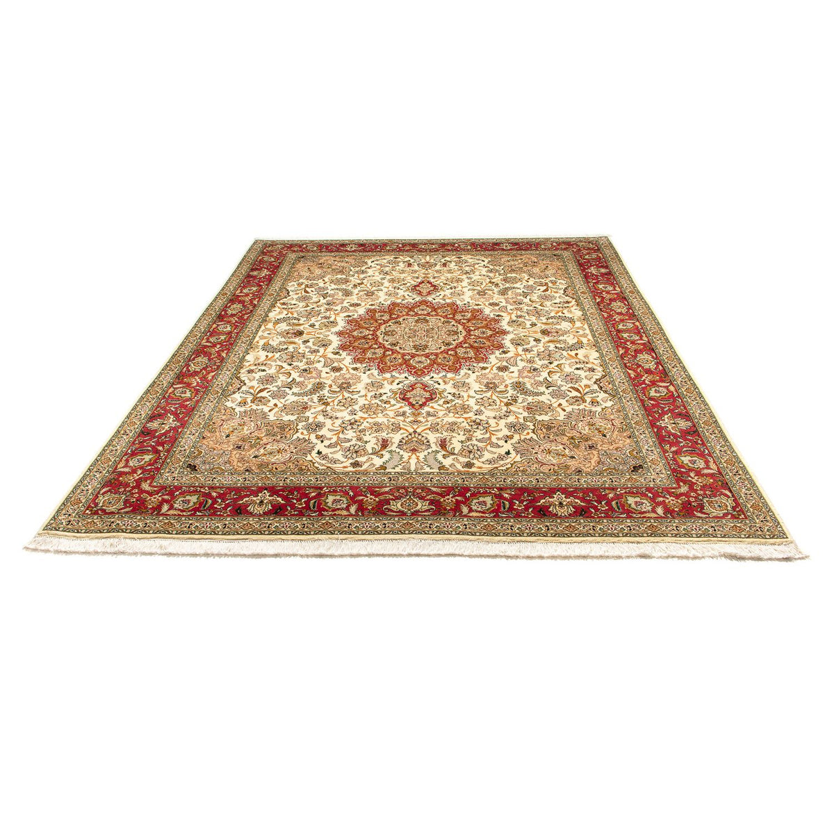 Perser Rug - Tabriz - Royal - 251 x 204 cm - beige