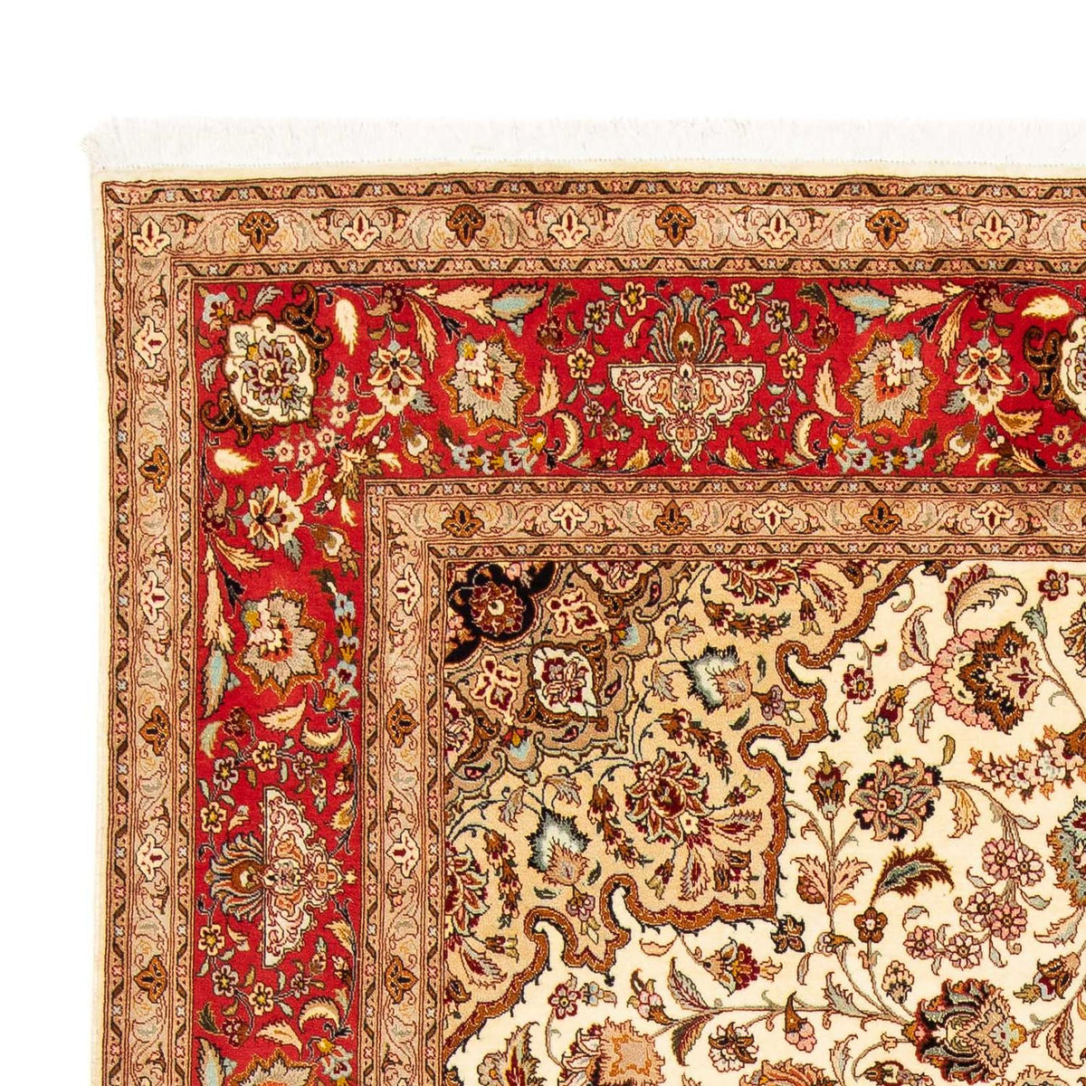 Tabriz - 50 Raj Rug 204x296cm - Persian Rugs