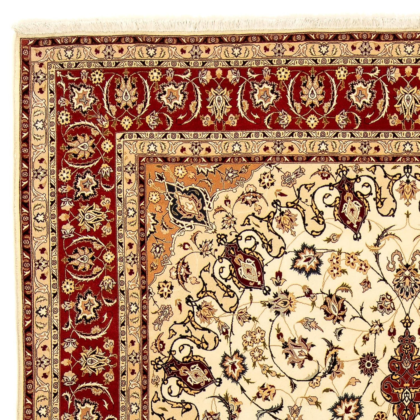 Tabriz - 50 Raj Rug 372x251cm - Persian Rugs