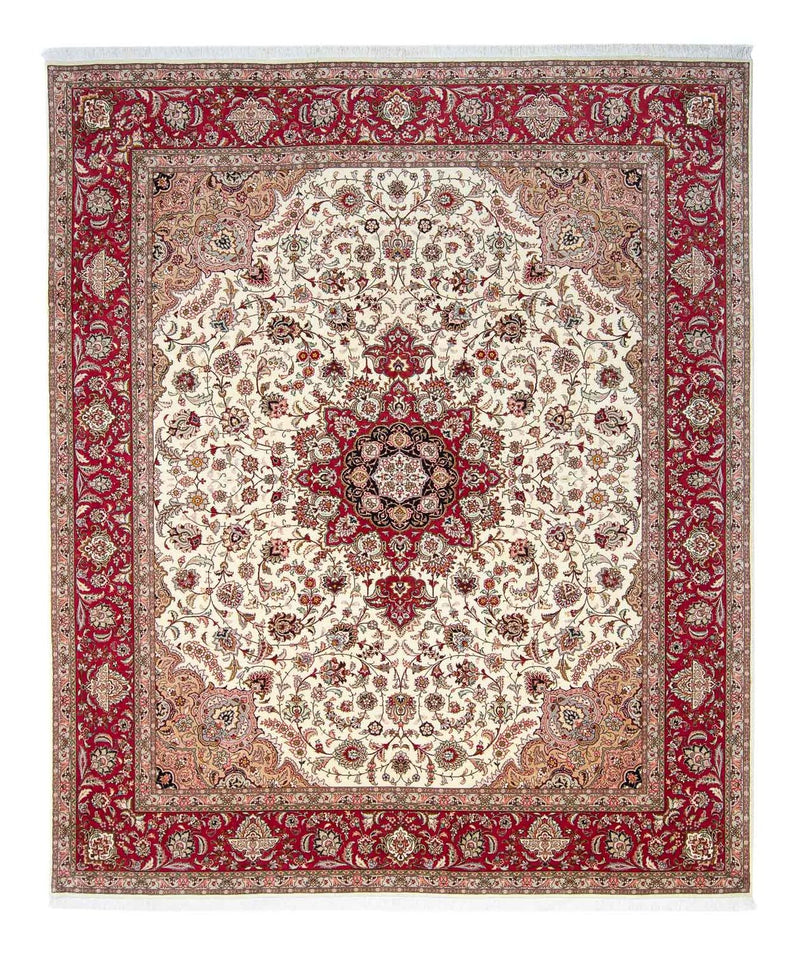 Tabriz - 50 Raj Rug 250x300cm - Persian Rug - red
