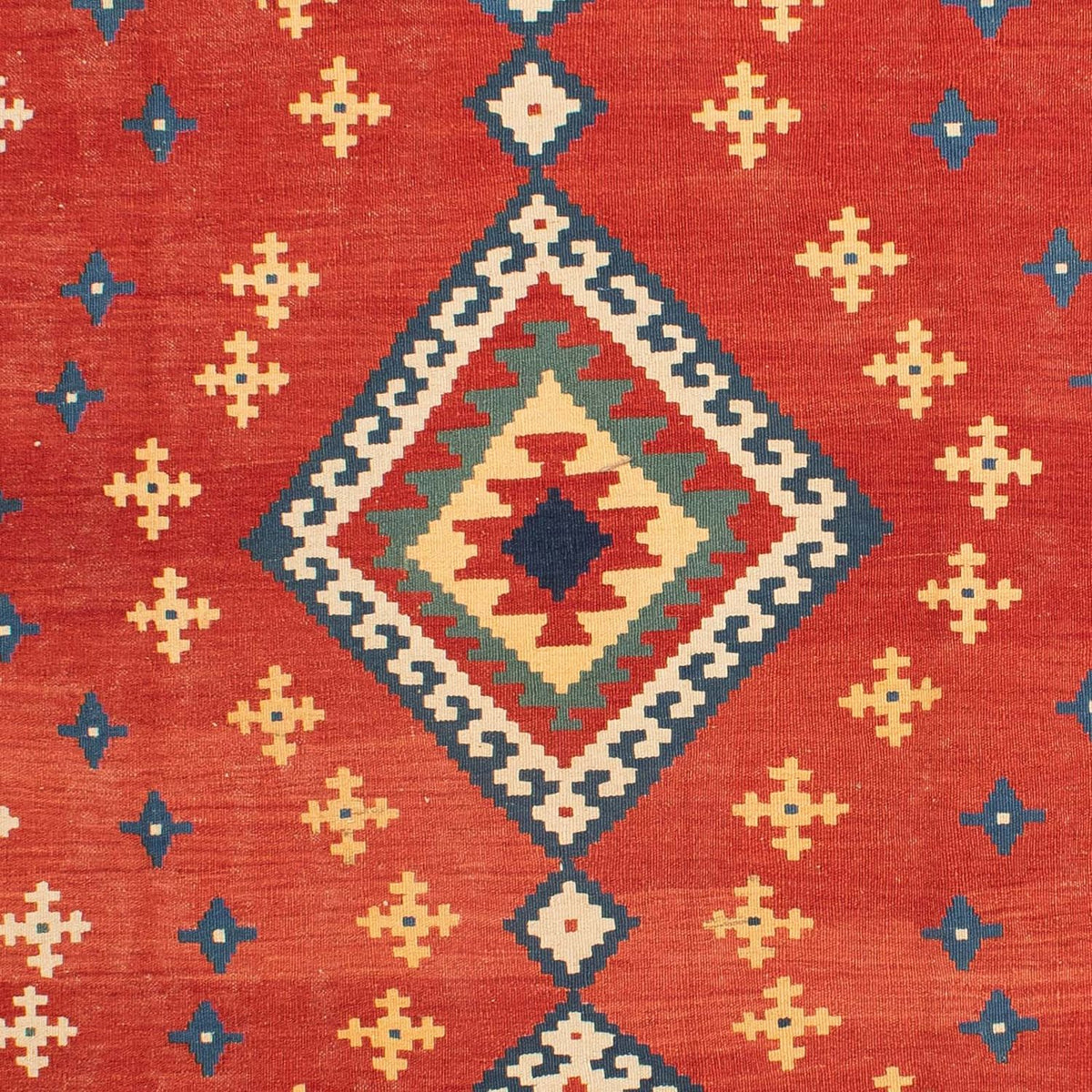 Kelim Rug - Oriental - 271 x 215 cm - red