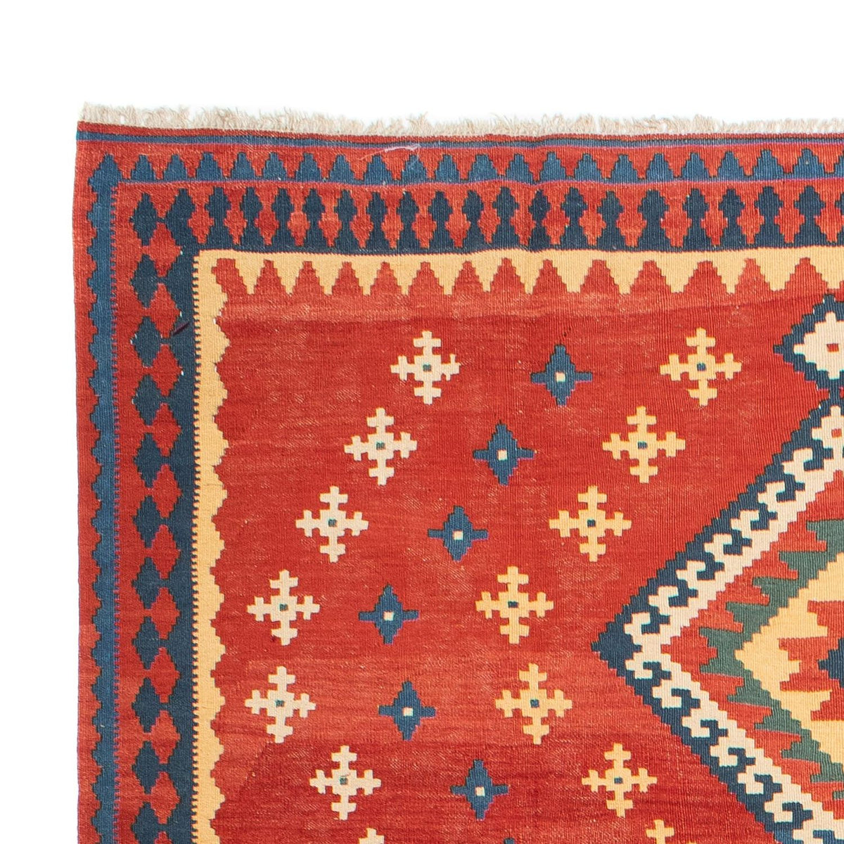 Kelim Rug - Oriental - 271 x 215 cm - red