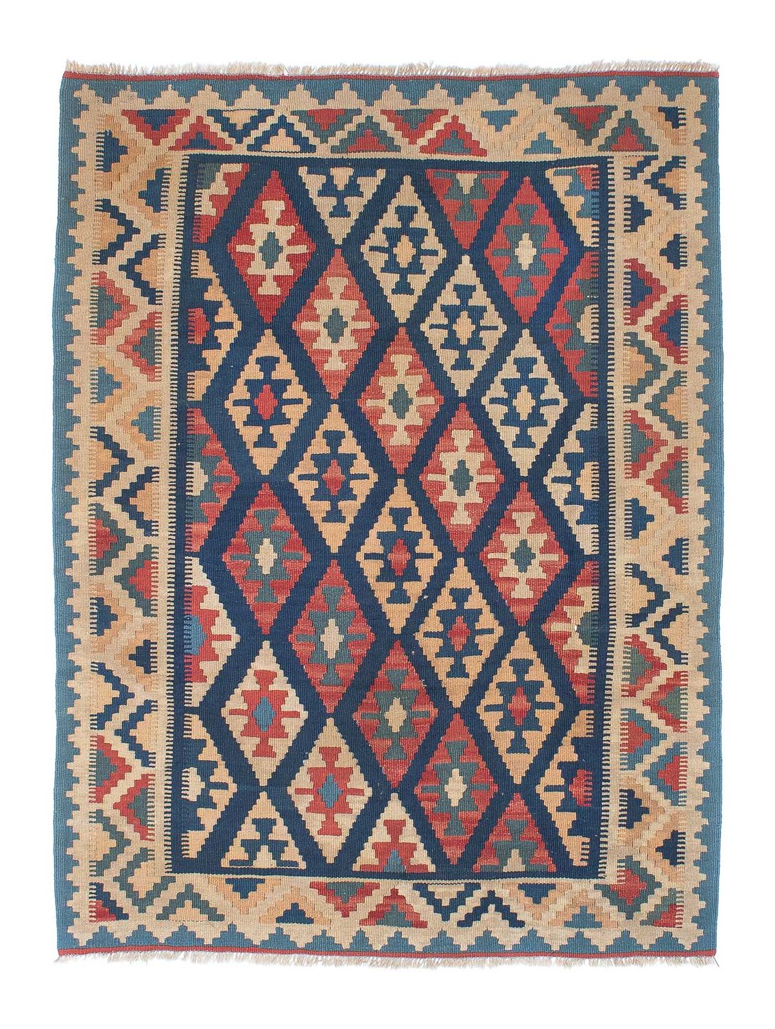 Kelim Rug - Oriental - 167 x 126 cm - multicolored