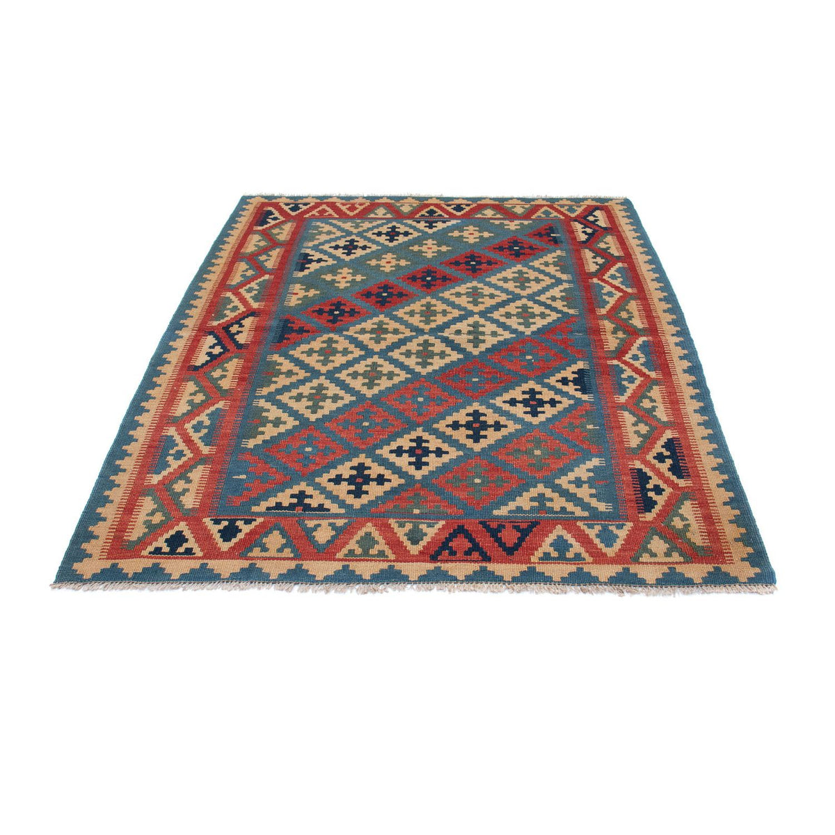 Kelim Rug - Oriental - 166 x 127 cm - blue