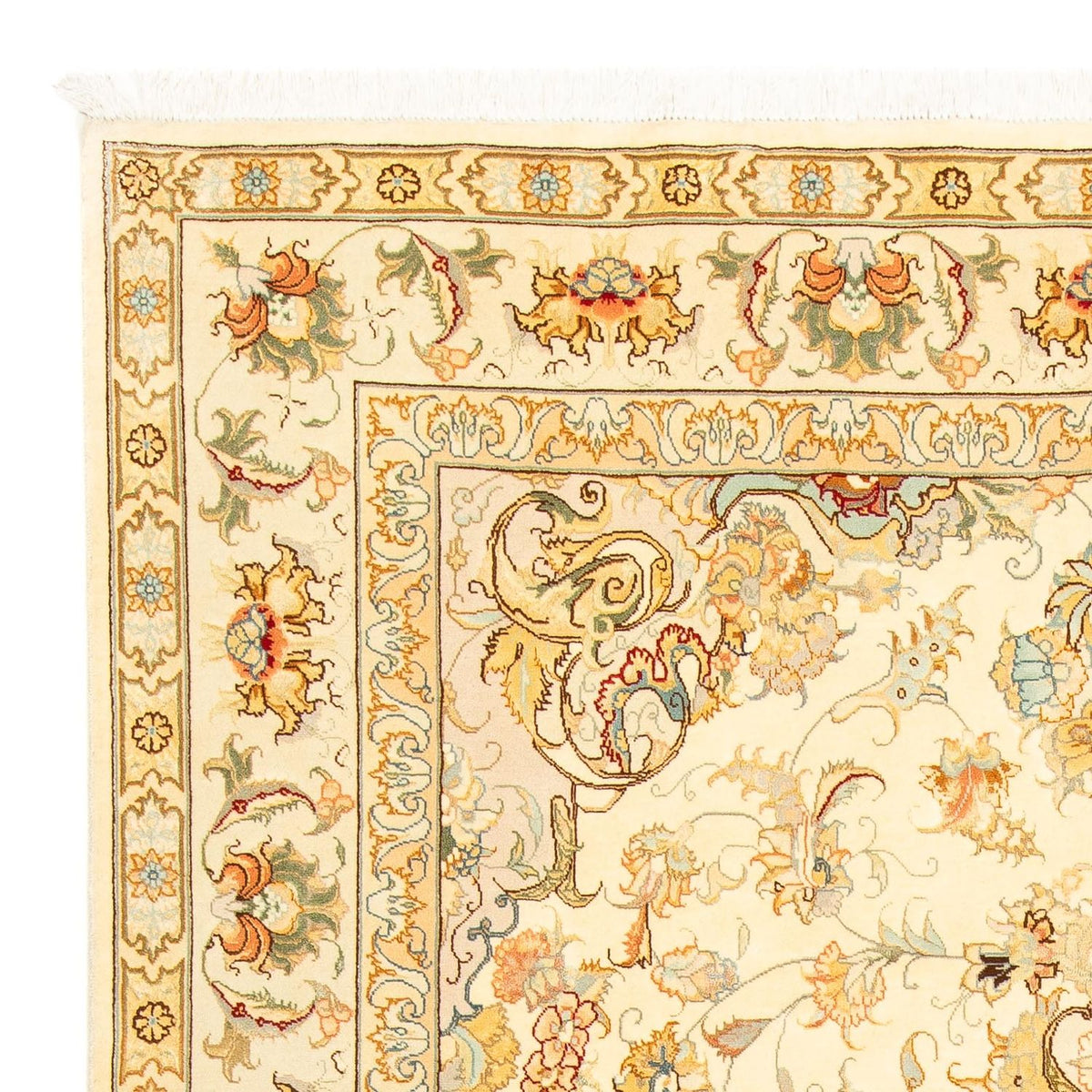 Tabriz - 50 Raj Rug 198x307cm - Persian Rugs