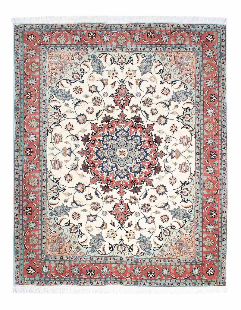 Perser Rug - Tabriz - Royal - 193 x 158 cm - beige