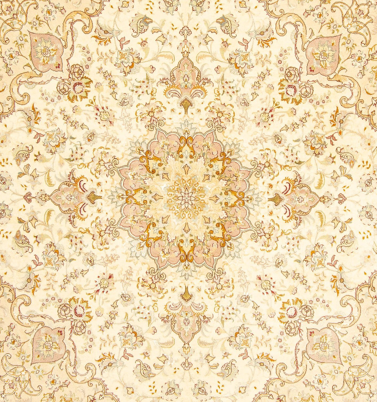 Perser Rug - Tabriz - Royal square  - 210 x 202 cm - beige