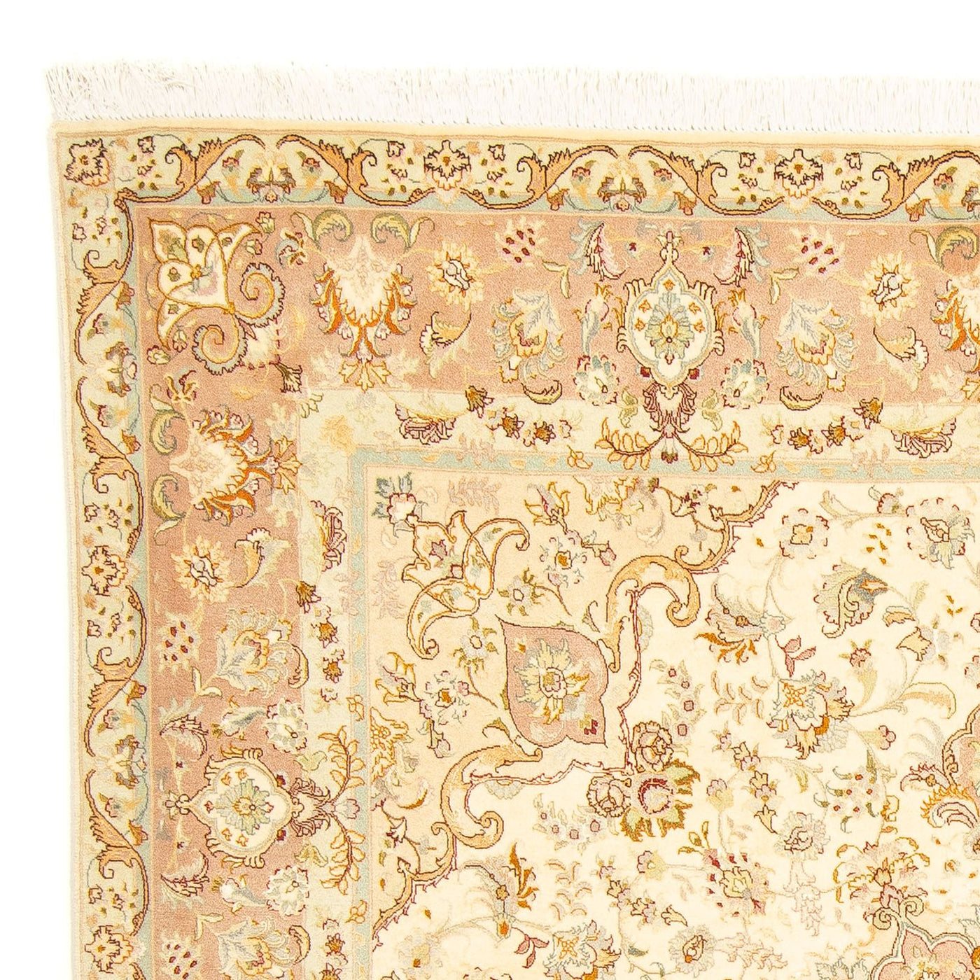 Tabriz - 50 Raj Rug 210x202cm - Persian Rugs