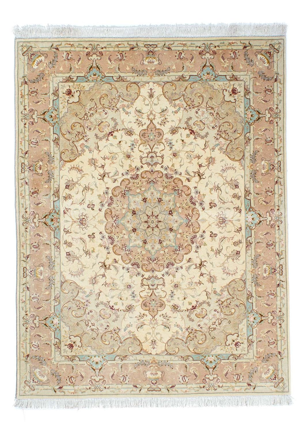 Perser Rug - Tabriz - Royal - 208 x 156 cm - beige