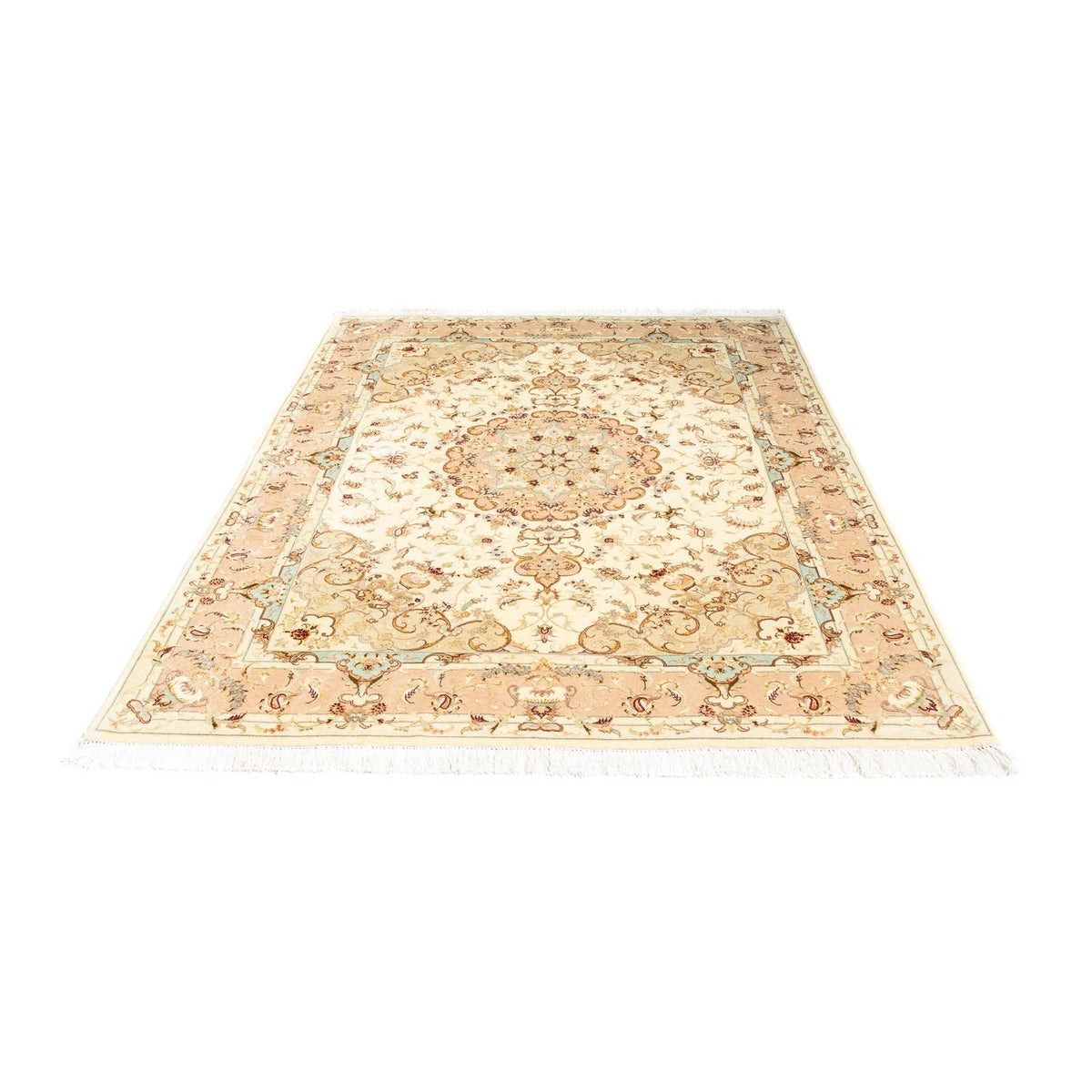 Perser Rug - Tabriz - Royal - 208 x 156 cm - beige