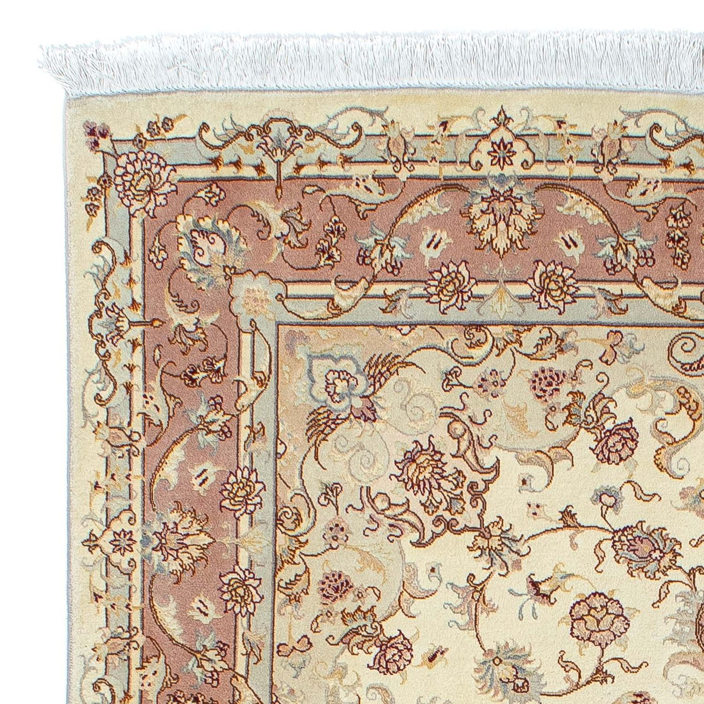 Tabriz - 50 Raj Rug 196x149cm - Persian Rugs