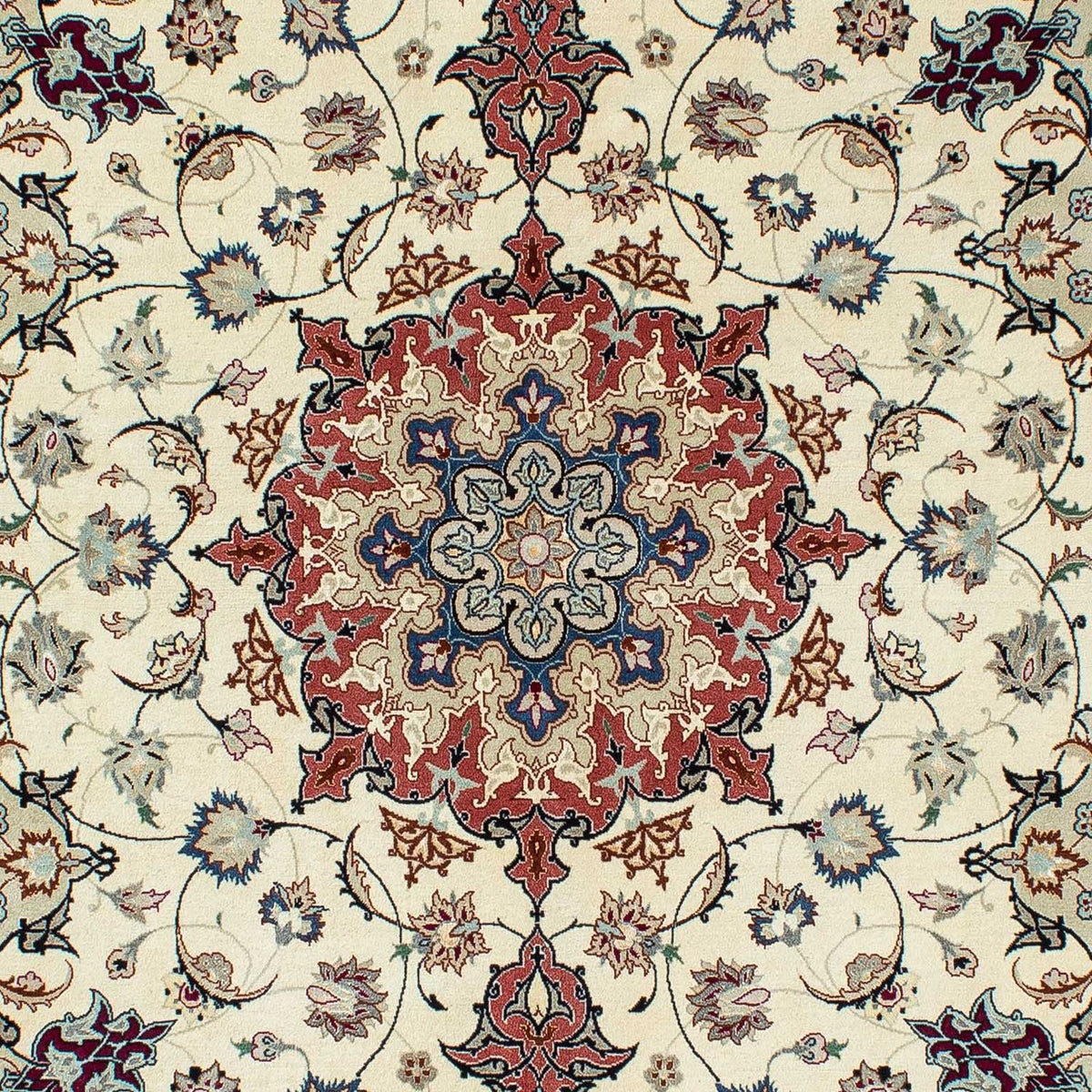 Perser Rug - Tabriz - Royal - 201 x 156 cm - beige