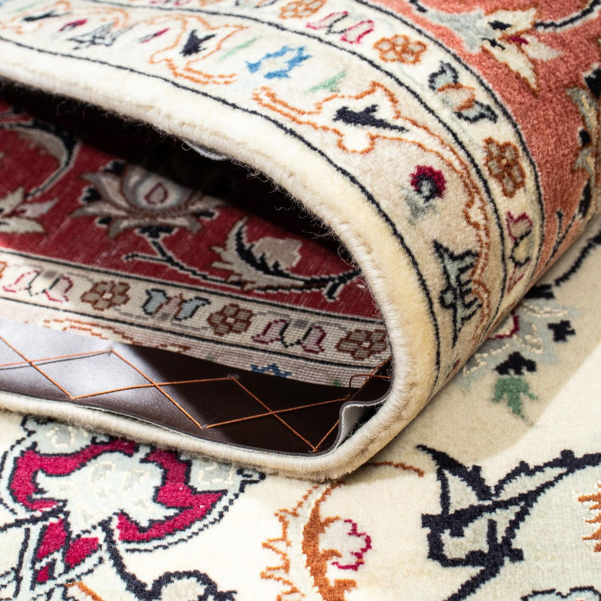 Perser Rug - Tabriz - Royal - 201 x 156 cm - beige