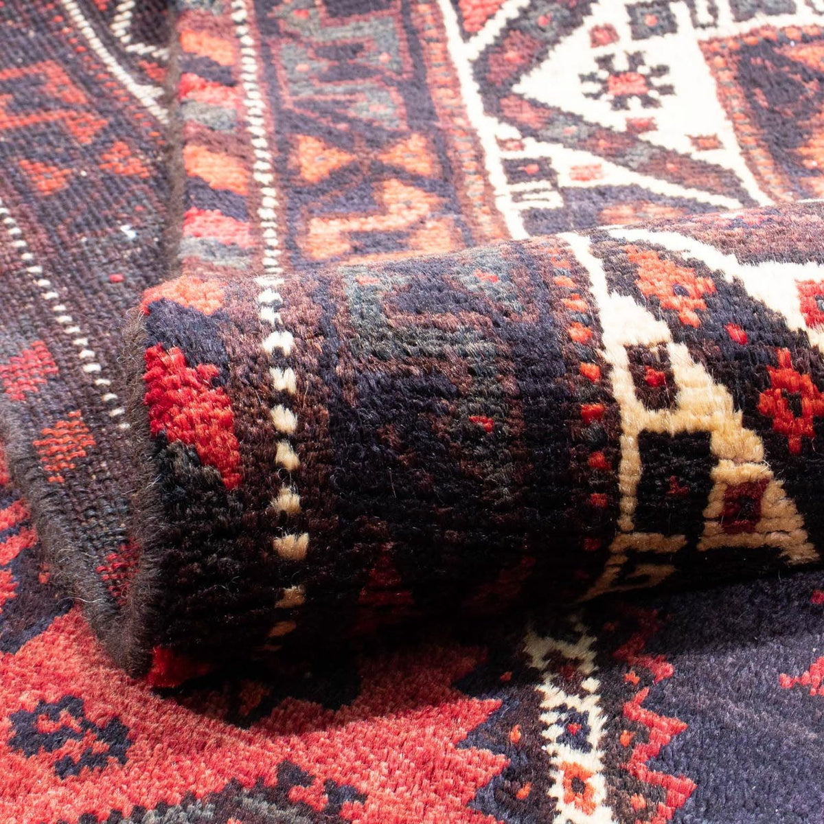 Perser Rug - Nomadic - 318 x 206 cm - red