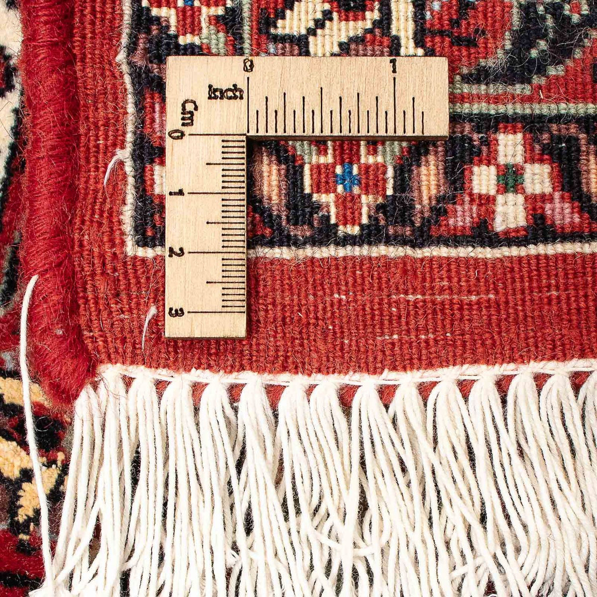 Perser Rug - Bidjar - 233 x 140 cm - dark red