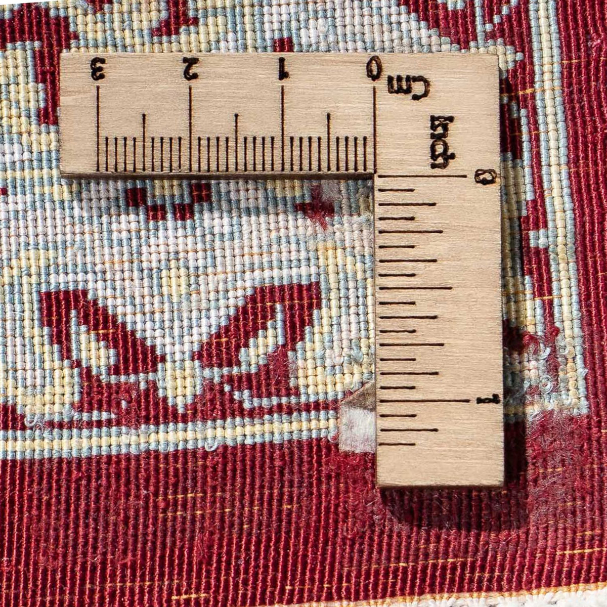 Perser Rug - Ghom - 78 x 54 cm - dark red