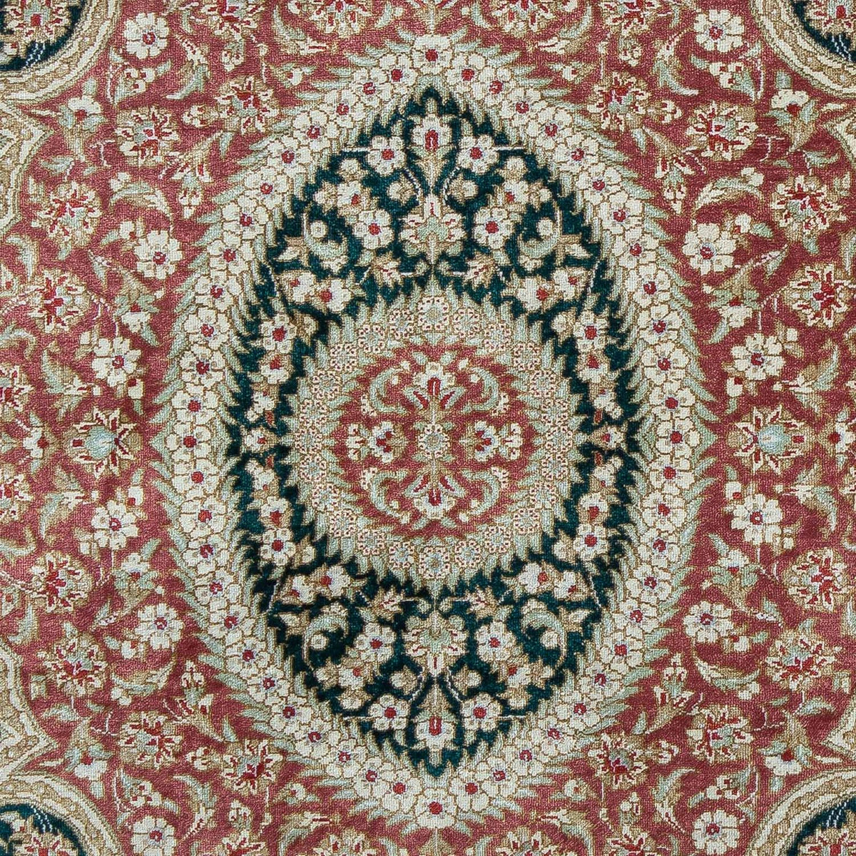 Perser Rug - Ghom - 85 x 58 cm - dark blue