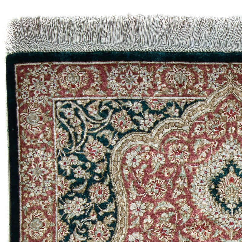 Perser Rug - Ghom - 85 x 58 cm - dark blue