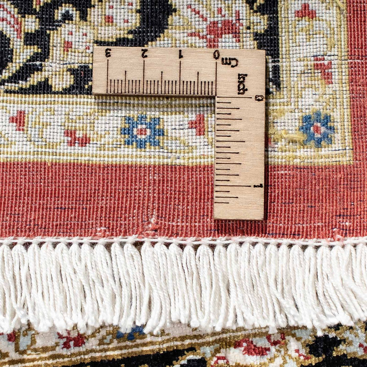 Perser Rug - Ghom - 81 x 55 cm - dark red