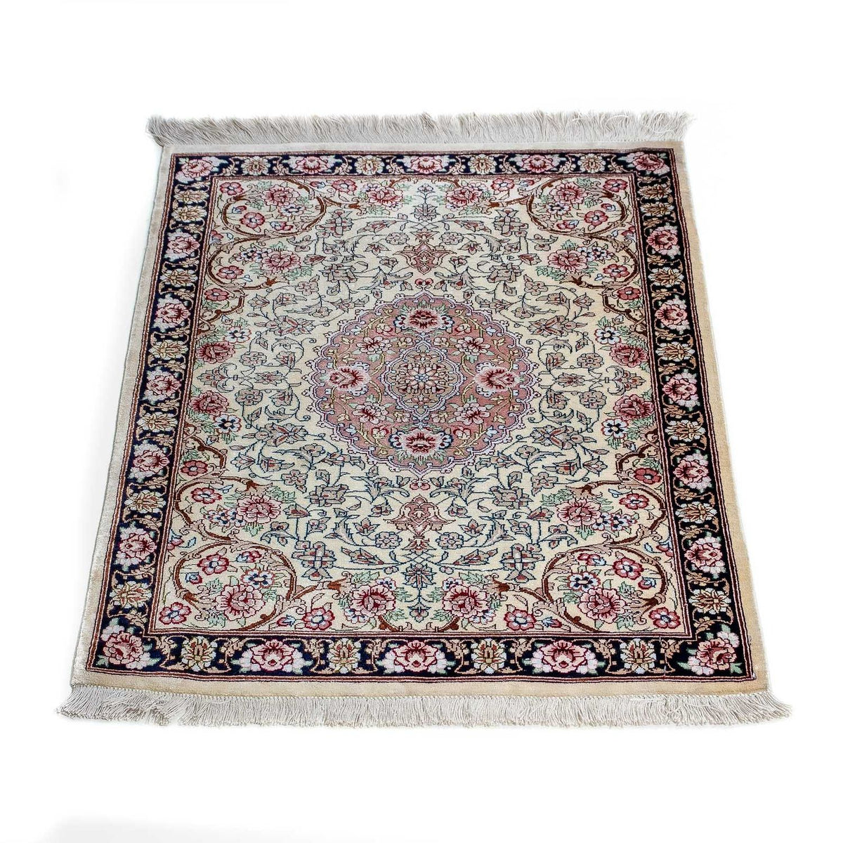 Perser Rug - Ghom - 77 x 55 cm - beige