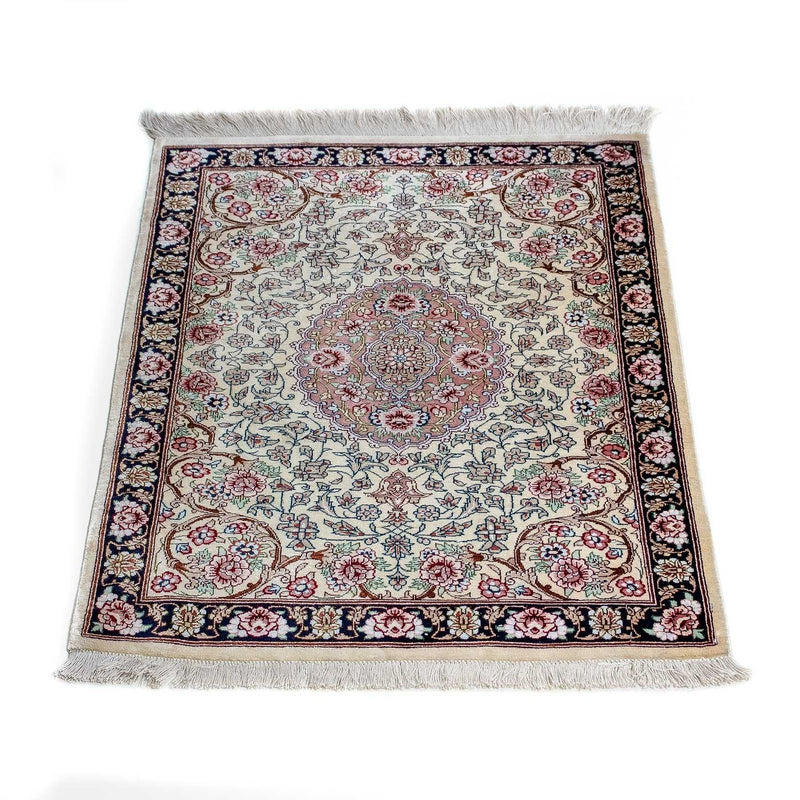 Perser Rug - Ghom - 77 x 55 cm - beige