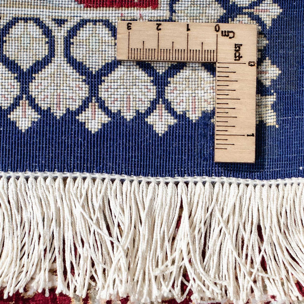 Perser Rug - Ghom - 85 x 58 cm - dark blue