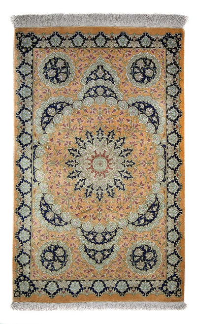 Qom Rug 59x93cm - Persian Rugs