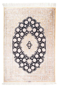 Perser Rug - Ghom - 113 x 77 cm - beige