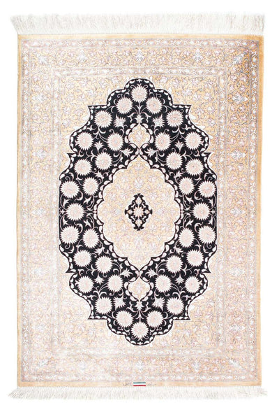 Qom Rug 77x113cm - Persian Rugs