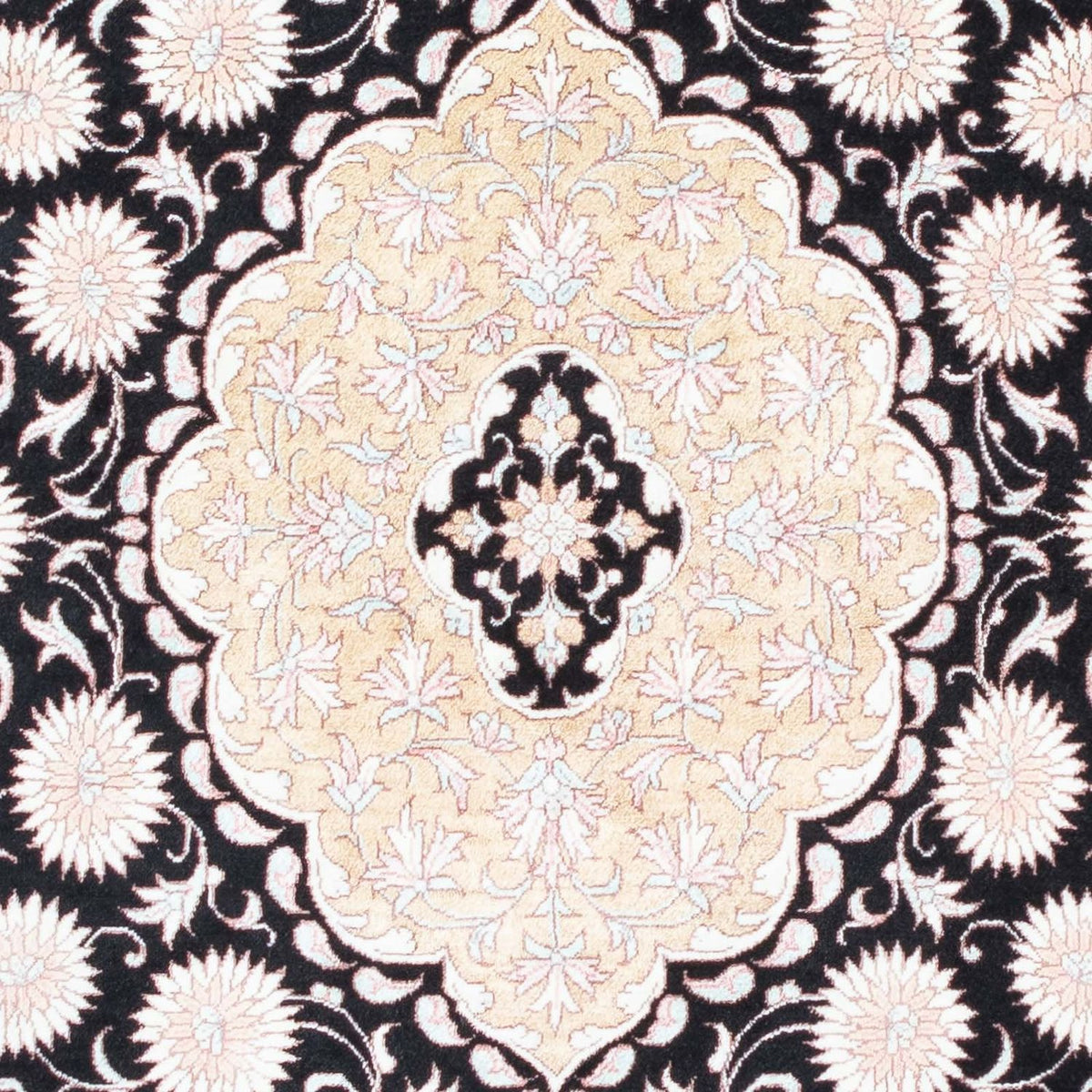 Perser Rug - Ghom - 113 x 77 cm - beige