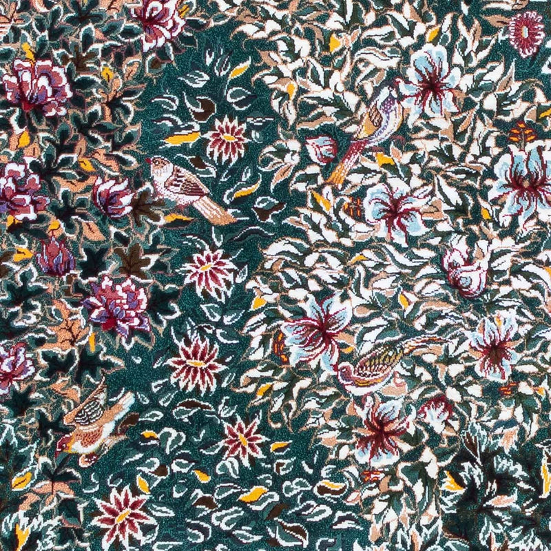 Perser Rug - Ghom - 120 x 78 cm - dark red